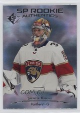 2021-22 SP Retail Rookie Authentics Patterned Foilboard Spencer Knight #110 0i6