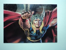 1994 MARVEL ANNUAL - POWERBLAST CARD - THOR ( 13 OF 18 ) 
