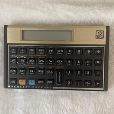 Hewlett Packard Calculator HP 12C Financial Calculator TESTED