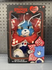 Netflix Care Bears x Stranger Things Grumpy Bear as the Demogorgon 12 Inch Plush