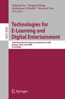 Pan - Technologies for E-Learning and Digital Entertainment   Third In - X555z