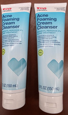 CVS Acne Foaming Cream Cleanser - Lot of 2 - New without Box - Exp: 09/26