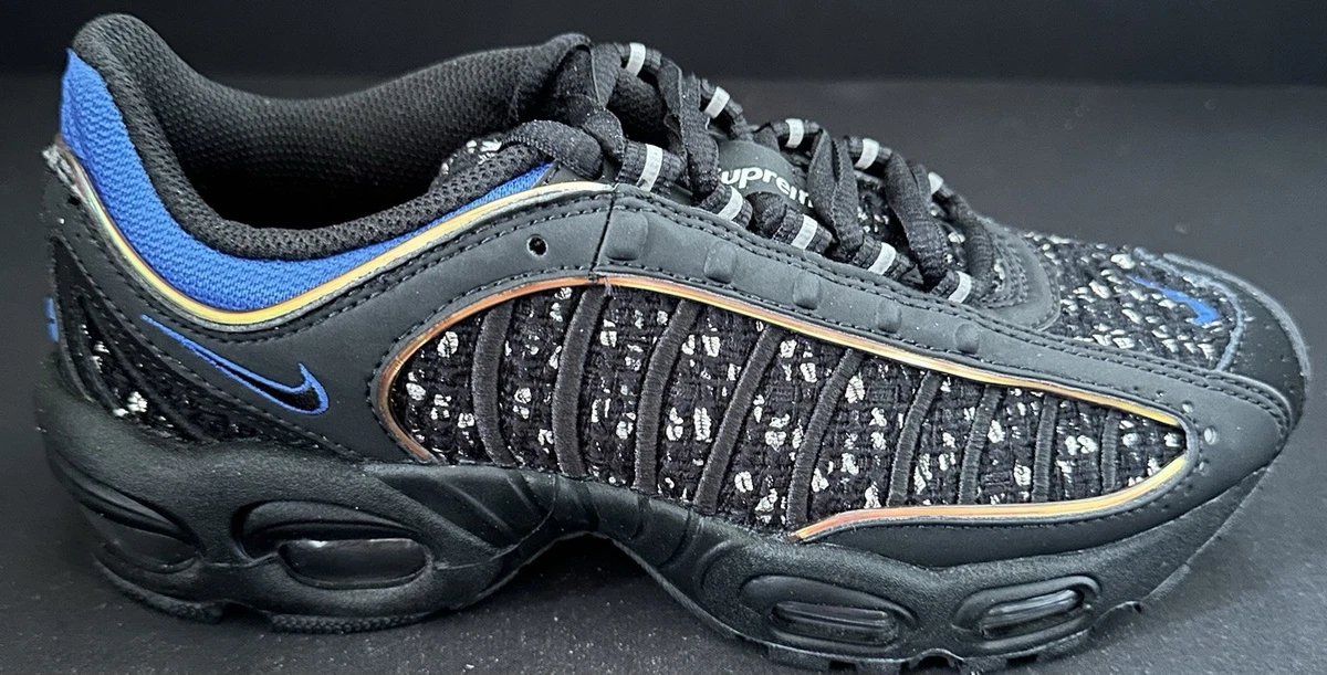 Nike Supreme x Air Max Tailwind 4 Black Cobalt for Sale