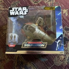 Star Wars Micro Galaxy Squadron Boba Fett's Starship 0021 Launch Edition New