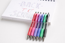 Retractable Gel Pens, Comfort Grip, 0.7Mm Fine Point, Black Ink, 12 Pack