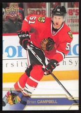 2016-17 Upper Deck Chicago Blackhawks SGA #CHI-6 Brian Campbell