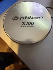 Phiten X100 Titanium Necklace Black 20” Authentic with Case – Sports Performance