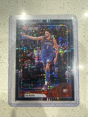 2026 NBA Hoops Chet Holmgren Black Foil 7/10 JERSEY NUMBER MATCH 🔥🔥🔥