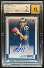 2016 Panini Playoff Jared Goff RPS Auto Rookie RC #/199 Rams BGS 9/10
