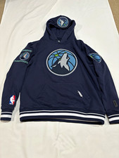 Pro Standard Minnesota Timberwolves NBA Navy Blue Hoodie Sweatshirt Size XL