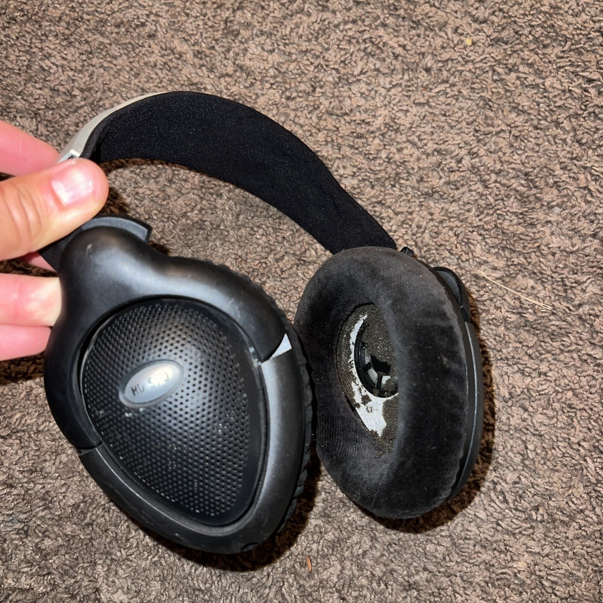 Sennheiser HD 570 Headphones Over Ear Wired Vintage 1998 Needs