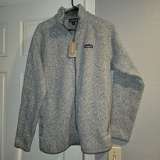 Patagonia Better Sweater Womens XL Jacket New With Tags Never Worn Birch White