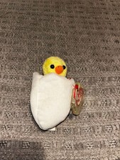 Ty Eggbert the Chick Beanie Baby with Tags