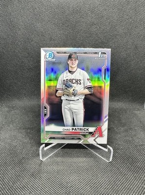 2021 Bowman Draft Chrome Chad Patrick Refractor 1st Bowman #BDC-51