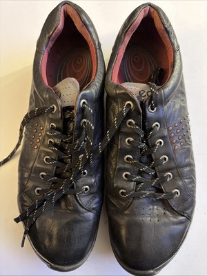 Ecco BIOM Hybrid 2 Yak Leather Black Men's Golf Shoes - Men's Size 14 Q70