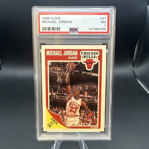1989-90 Fleer - Michael Jordan #21 BGS 9 Mint Chicago Bulls HOF