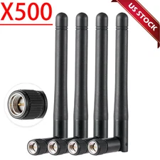 SMA Antenna for WiFi 2.4GHz/5Ghz Wireless Router Card Male Pin LOT