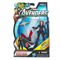 The Avengers Movie Series Grapple Blast Black Widow 4in Action Figure Hasbro on sale The Avengers Movie Series Grapple Blast Black Widow 4in Action Figure Hasbro on sale
