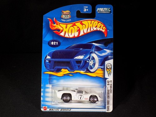 2003 Hot Wheels First Editions Chaparral 2D #021 ** VINTAGE ** LW WHEELS ** NIP