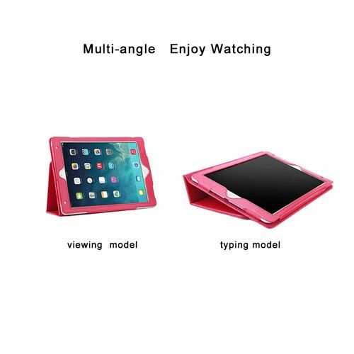 Funda de cuero con soporte tipo folio para Apple iPad 6º/5º 9.7 2018/17 iPad Air1 y Air 2 - Imagen 53 de 93