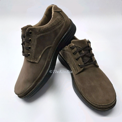 Drew Toledo II Leather Oxford Men\'s Shoes Size 11.5 N  Brown Casual Lace Up Drew Toledo Ii Men Casual Shoe In Brandy Leather - Walmart.com main image 3