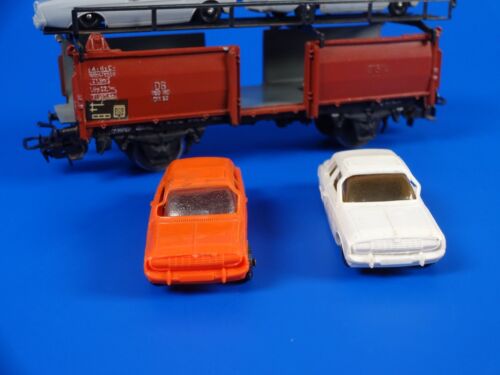 MARKLIN H0 - 4613 - TRUCK LOADED WITH MOTOR CARS FORD 17 M (75) / BOX - VG - Picture 5 of 6