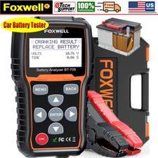 Foxwell Bt705 12v-24v Car Truck Battery Load Tester Charging System Analyzer Foxwell Bt705 12v-24v Car Truck Battery Load Tester Charging System Analyzer