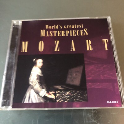 World's Greatest Masterpieces Classical Composers CD Mozart Canada   Import