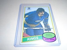 1980-81 OPC /  300 JERRY KORAB LOS ANGELES KINGS