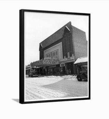 Forest Hills Continental Theater Queens New York Framed Photo