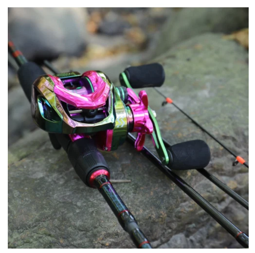 Kits Completos Caña de Pescar Carrete Juego de 5 Secciones carbono Estuche Bolsa - Image 2 of 4