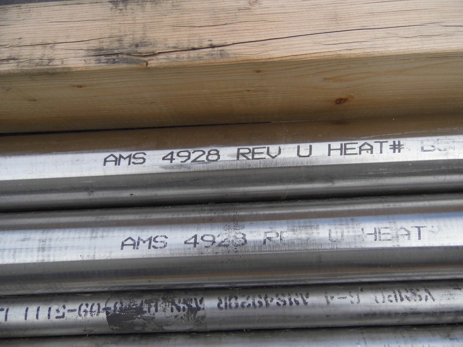 Titanium Round Bar, 1.872" X 163", 6Al 4V, AMS 4928, eBay