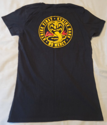 Cobre Kai Strike First Strike Hard No Mercy T-Shirt (No/Tag) INV.#BK-3