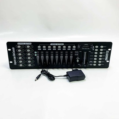 UKing DMX Controller, 192 Kanäle DMX512 Controller Konsole 240 Szenen für MINI