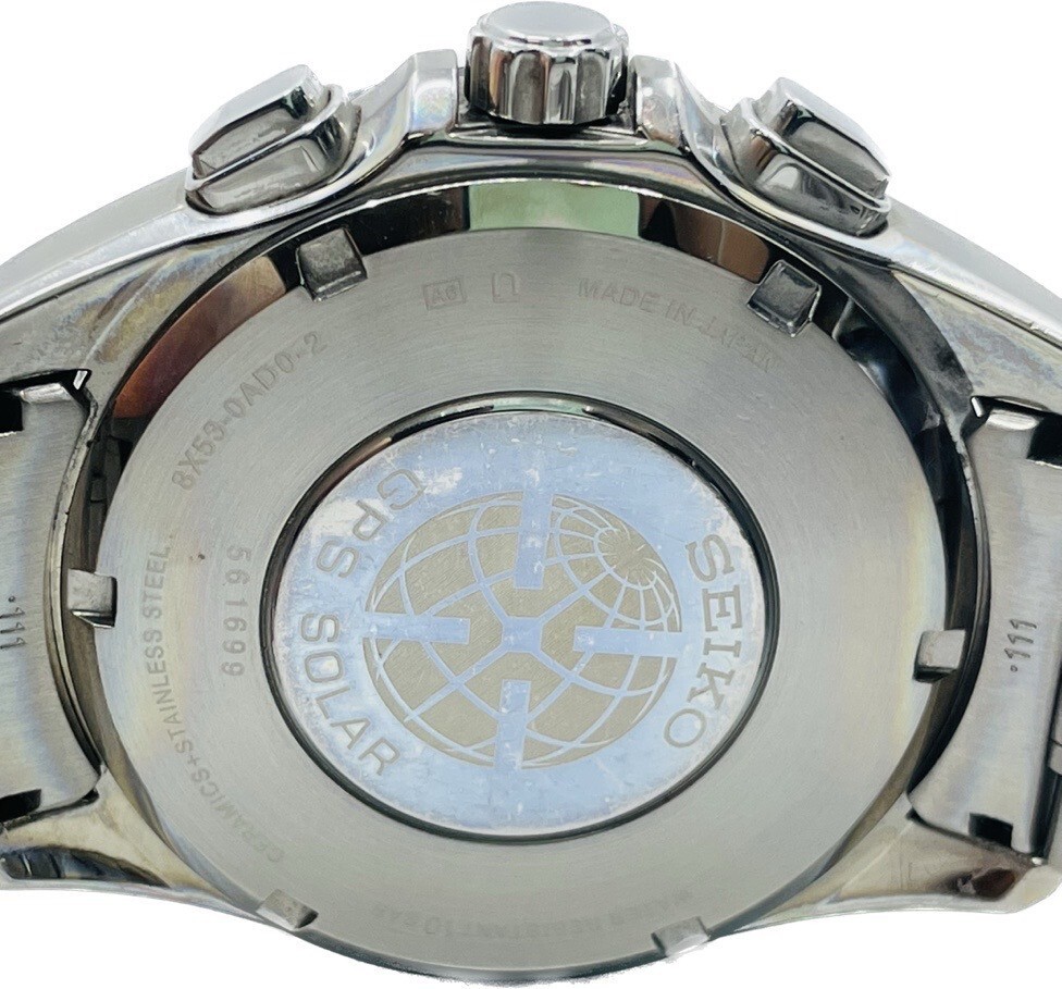 Seiko Astron 8X53-0AD0-2 SBXB077 Chronograph Quartz Black Seiko Astron 8X53-0AD0-2 SBXB077 Chronograph Quartz Black