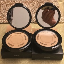 LOTE DE DOS MAQUILLAJE EN POLVO PROFESIONAL BISSU #03 DESNUDO NUEVO BELLEZA ROSTRO PRENSADO 2