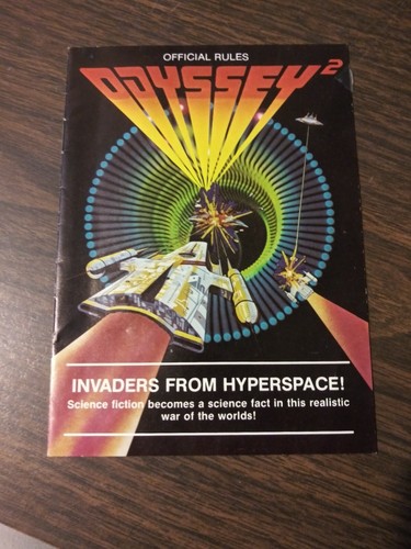 Invaders from Hyperspace! (Odyssey 2, 1979) - CIB - Untested - Picture 4 of 7