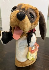 Folkmanis Dog Stage Puppet, 8", Brown/Multicolor