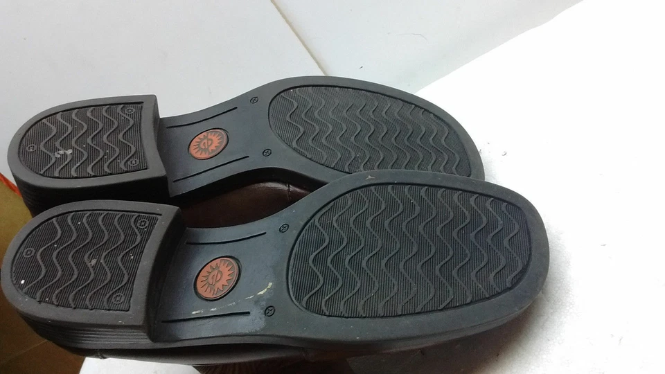 Zapato Mocasín Earth Comfort First Marrón Tejido Cuero Sin Cordones Mujer 8.5M 39,5 Foto 4 de 4