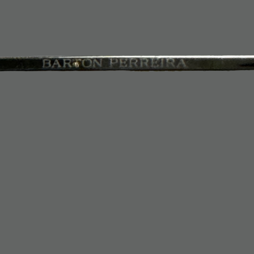Unisex Barton Perreira Chevalier Silver Sunglasses Sold Out Made in Japan - Picture 5 of 7