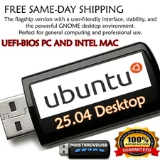 Ubuntu 25.04 Desktop Bootable USB Live/Installer – Experience Cutting-Edge Linux