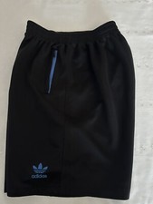 Adidas Shorts Athletic, Elastic Drawstring Youth Unisex, Size XXXXL (26) Black