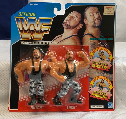 1990 Hasbro WWF World Wrestling Fed BUTCH & LUKE A...