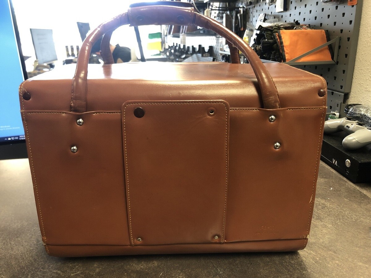 Vintage Nikon Brown Leather Camera Bag - Model FB11 | eBay