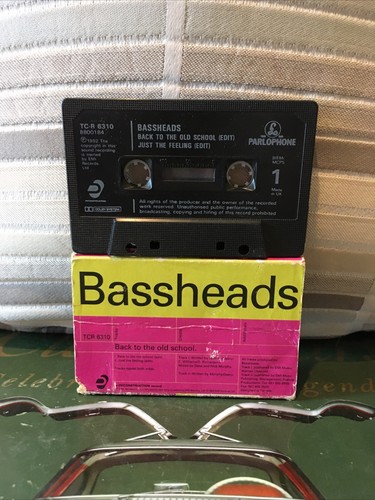 Bassheads : Back To The Old School - 1992 Cassette Tape - House