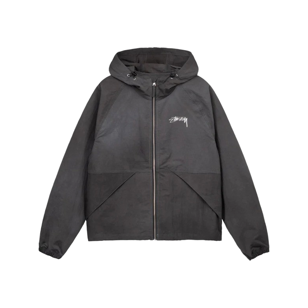 Stussy Wave Dye Beach Shell Jacket Black M size | eBay