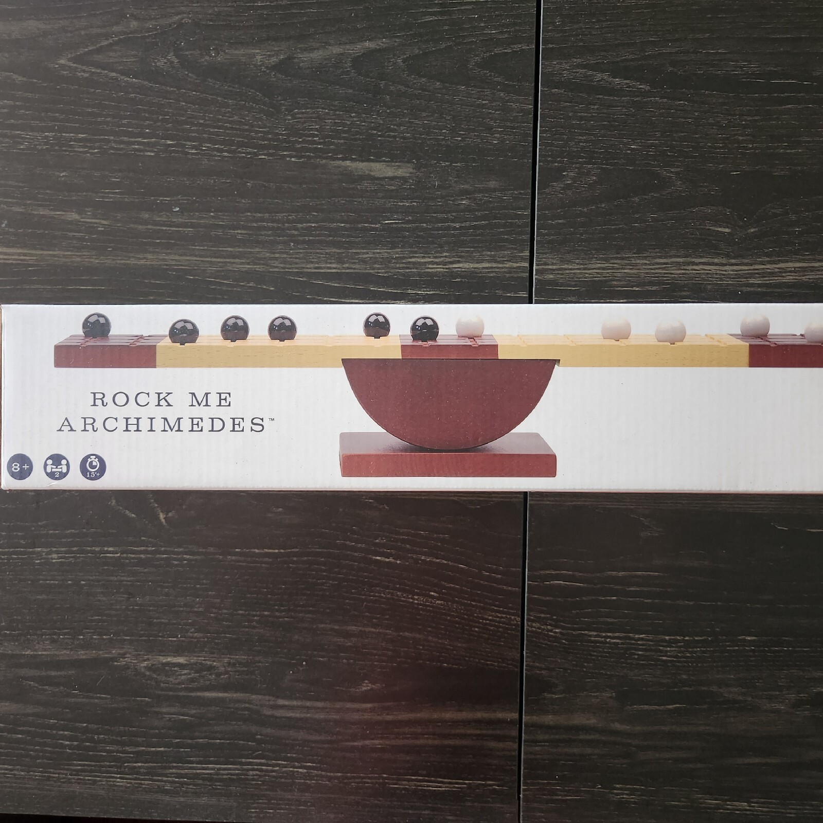 Rock Me Archimedes Balancing Strategy Puzzle Marbles Family Board Game