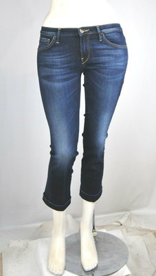 Jeans Donna Pantaloni MET Made in Italy Slim Fit CA91 Tg 28 veste piccolo