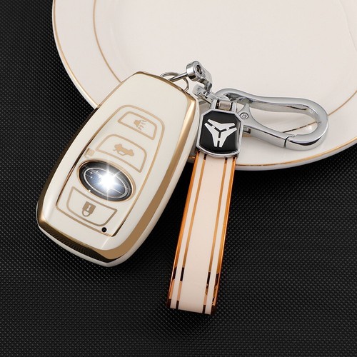 Fit Subaru Ascent Forester BRZ Legacy GR86 4 BTN Remote Key Fob TPU Case Cover - Picture 4 of 10