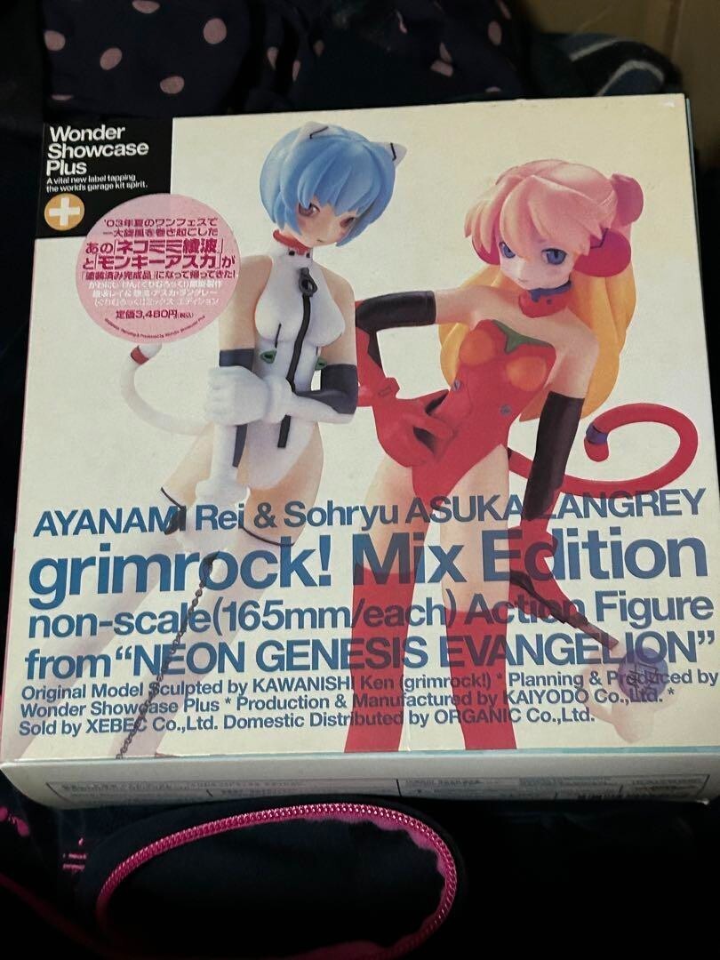 Evangelion Cat girl Rei Ayanami Monkey Asuka Figure Langley